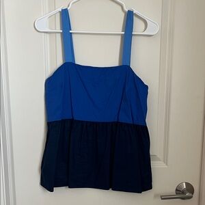 Blue and Navy Loft Tank Top